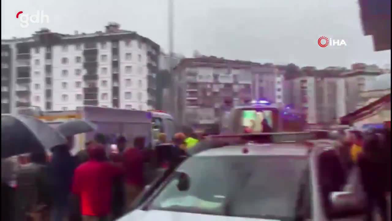 Çayeli'nde heyelan: 1 ölü, 3 yaralı