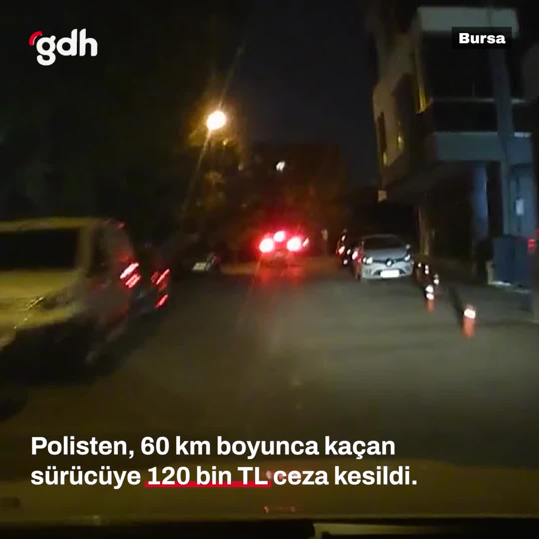 Bursa’da aranırken polisten kaçan sürücü kayıplara karıştı