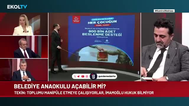 Ferhat Murat: İmamoğlu'nun kreş ve beslenme desteği yanlışı