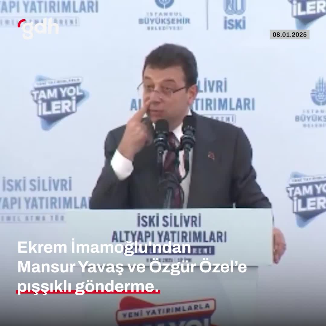 İmamoğlu'ndan Yavaş ve Özel’e göndermeler: İktidar için çalışsınlar!