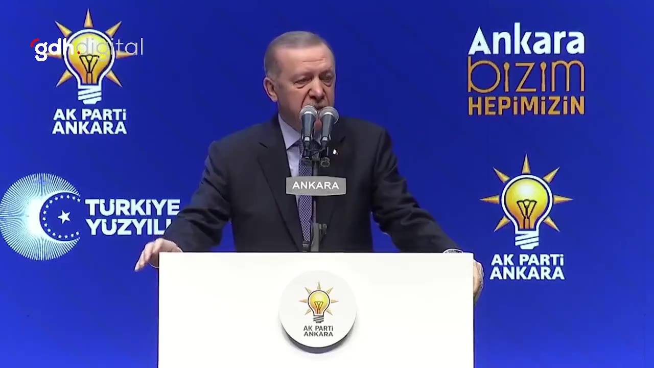 Erdoğan, ATO'da AK Parti Ankara Adayları Toplantısı'nda konuştu