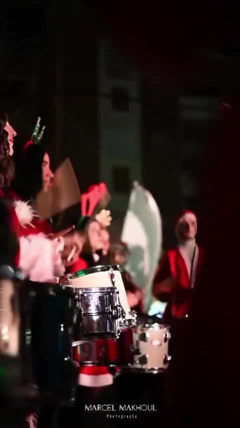 Mashta al-Helu'da Noel Kutlamaları: "Özgür Suriye" Sloganı