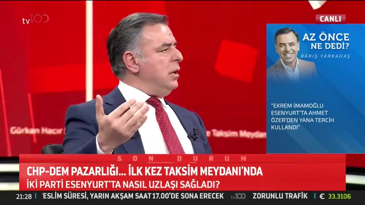 Barış Yarkadaş: 20 DEM'li, CHP listesinden İBB Üyesi olacak