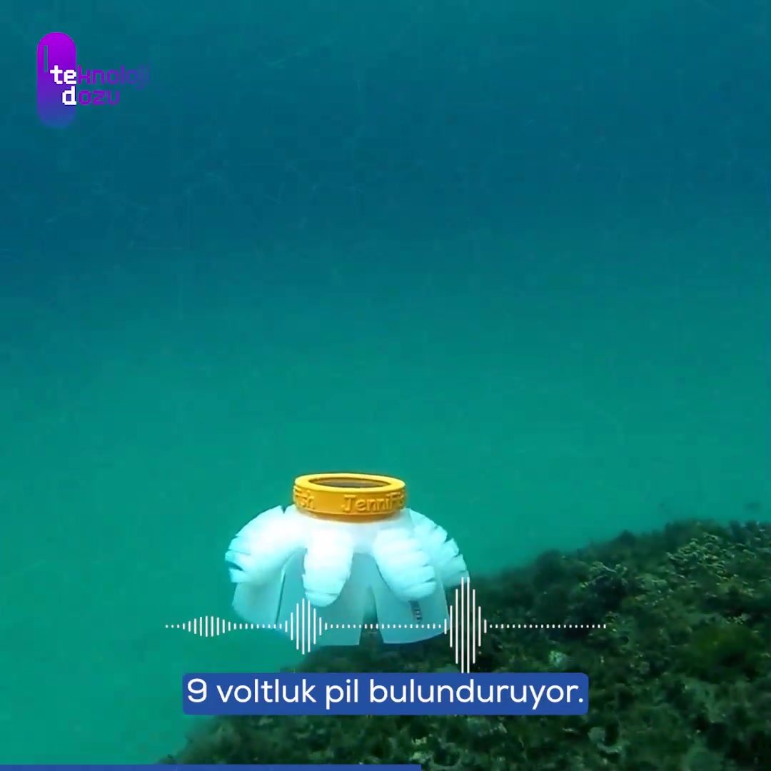Zararsız deniz altı gözlemi yapan robot denizanası: JenniFish