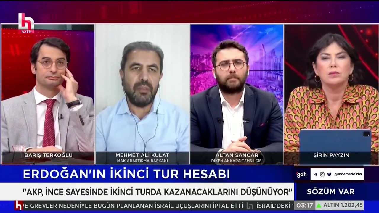 Kulat: İnce ve Oğan %5 alırsa seçim ikinci tura kalır