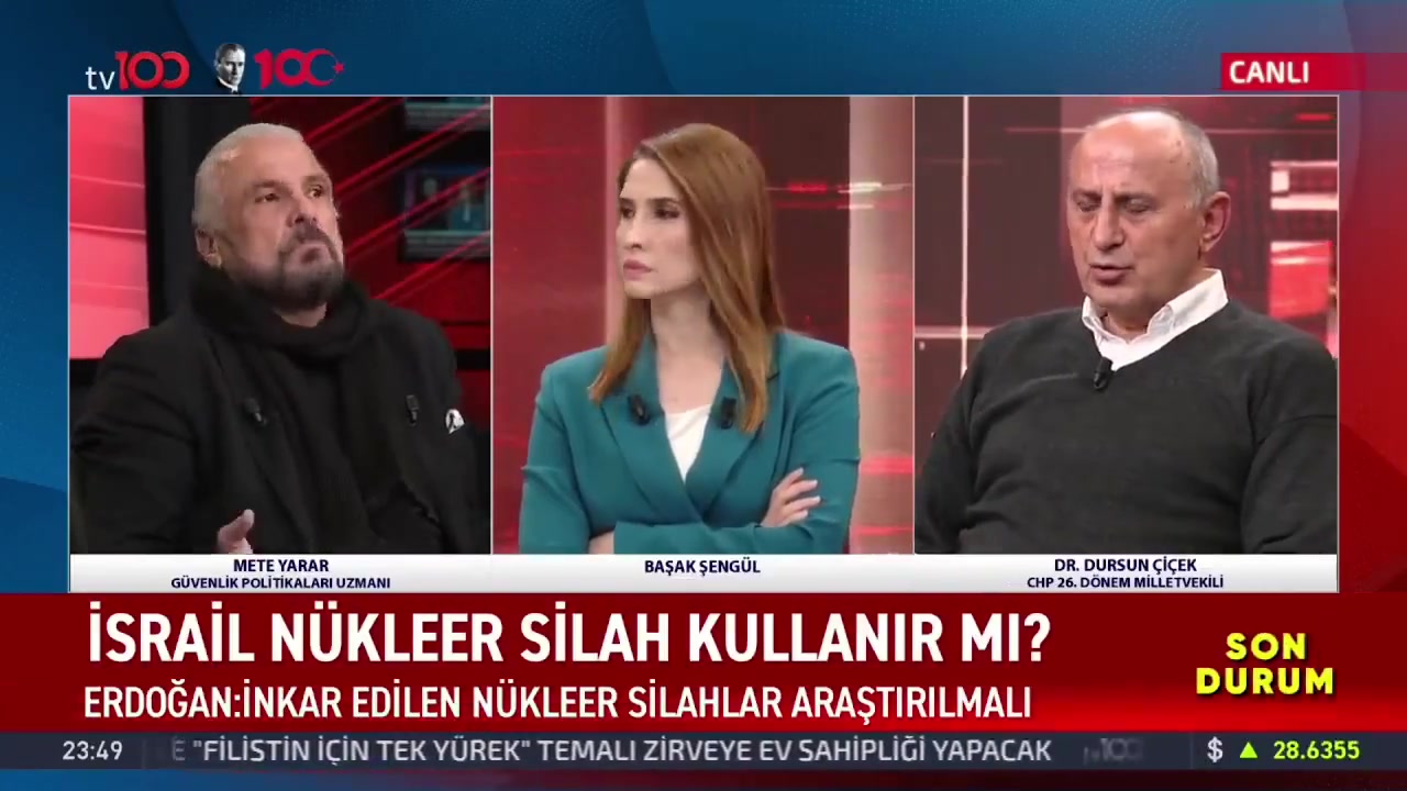 Mete Yarar, Emekli Albay'a İsrail'in terör örgütü olduğunu anlattı