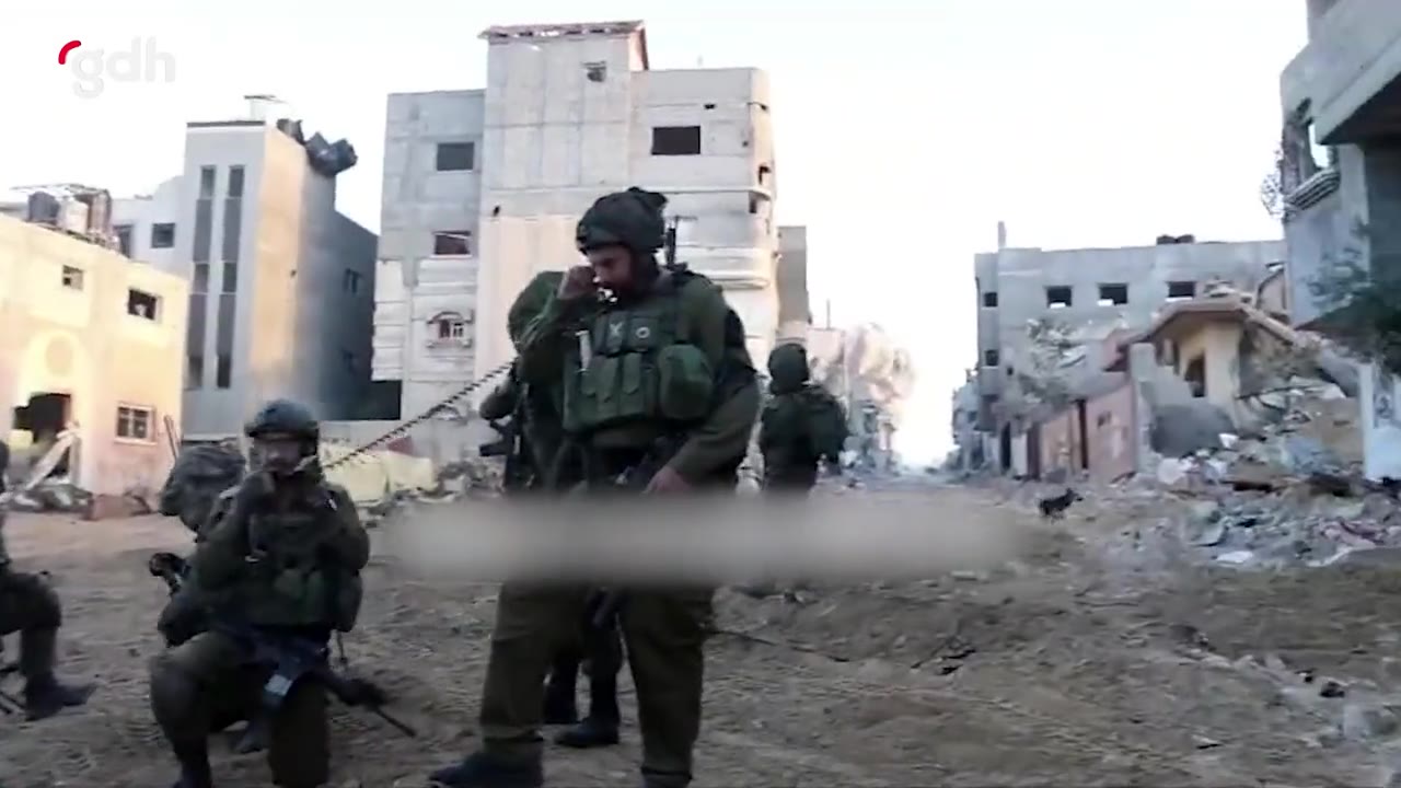 İsrail, Hamas ateşkesi öncesi Gazze'de sivil yapıyı bombaladı