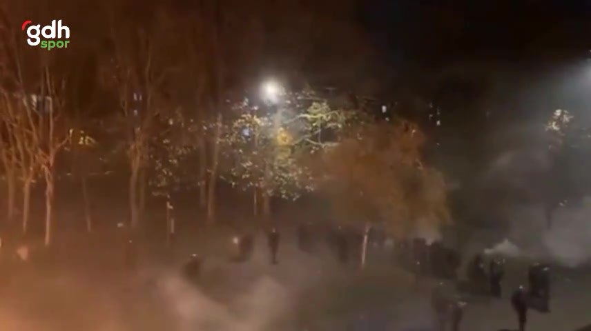 Fas'ın İspanya galibiyeti sonrası Brüksel'de polis müdahalesi
