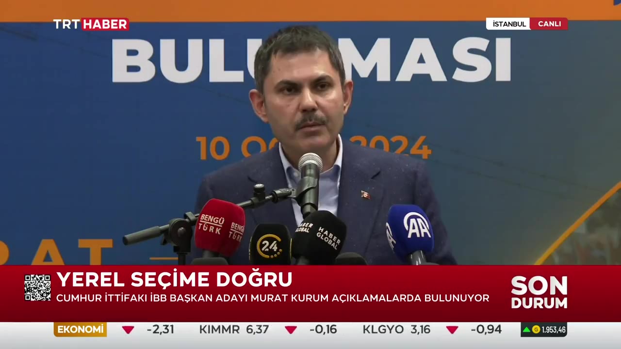 Murat Kurum: İstanbul'un rakibi ilgisizlik ve sistemsizlik