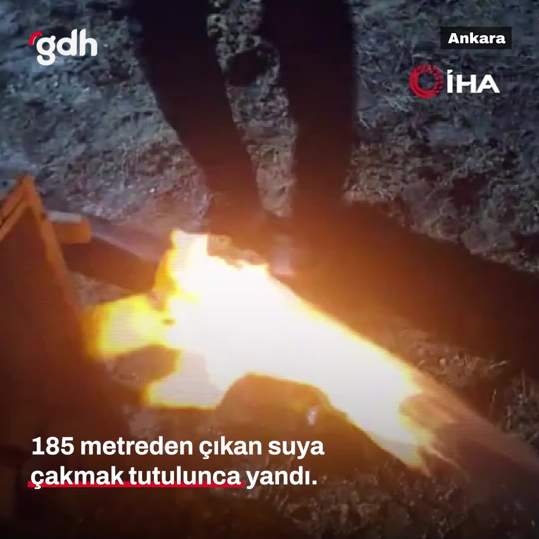 Haymana'da içme suyunda şüpheli tat ve alevlenme!