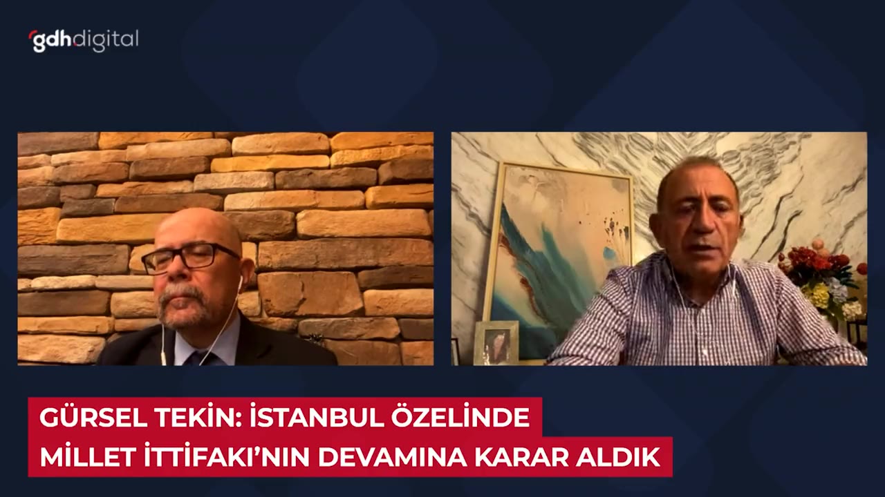 Gürsel Tekin: İstanbul'da Millet İttifakı devam edecek