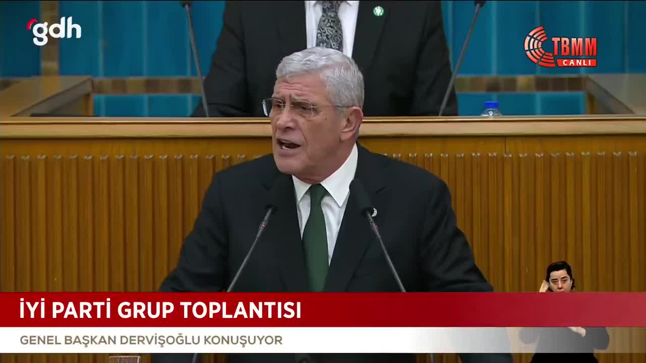İYİ Parti Başkanı Dervişoğlu: 'Filistin'de masumlar ölüyor' diyenler var!
