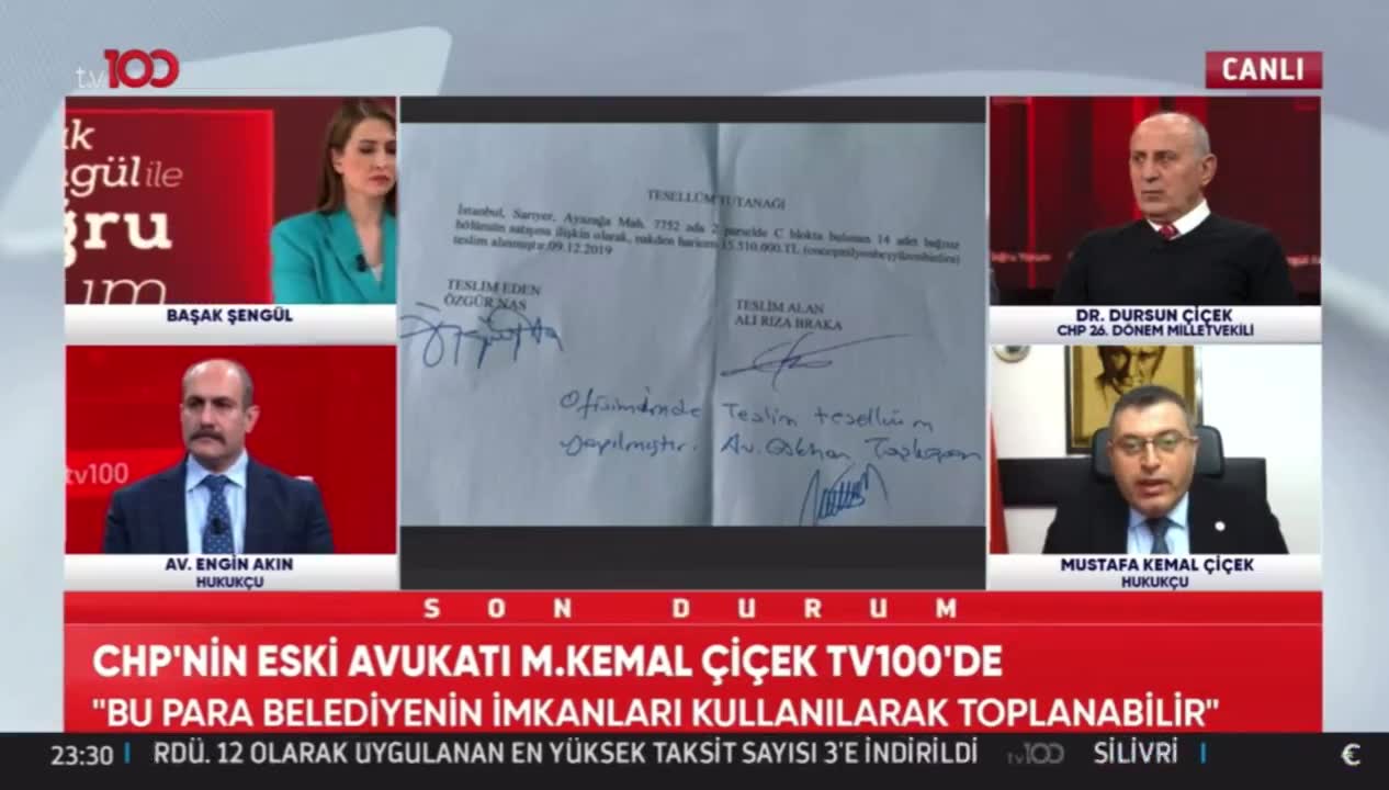 Mustafa Kemal Çiçek: "CHP'deki belge ciddiyetsiz, Anayasa Mahkemesi'ne kabul edilemez"