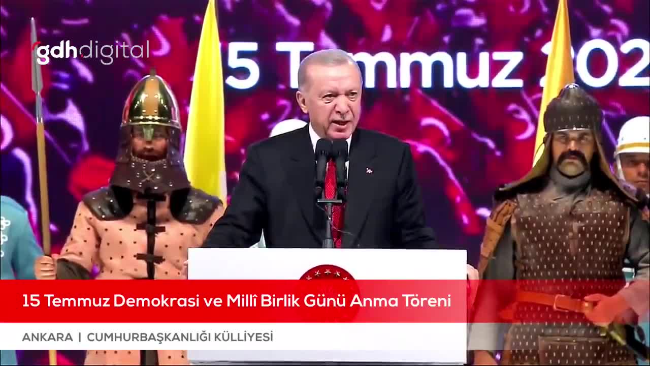 Erdoğan: Şehitlerin fedakarlıkları asla unutturulamaz