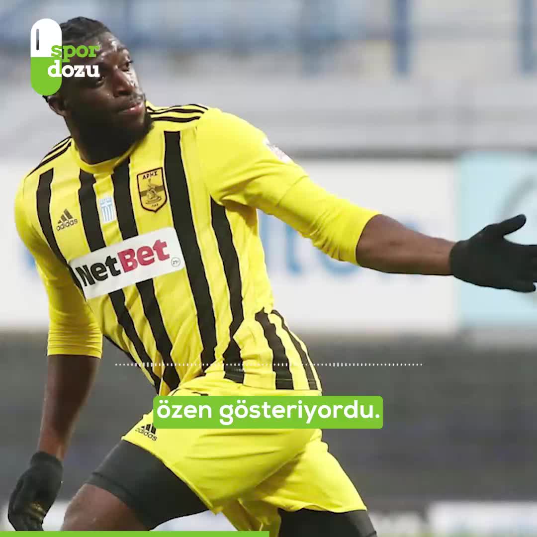 Malatyaspor'un otomatik forveti: AK-47
