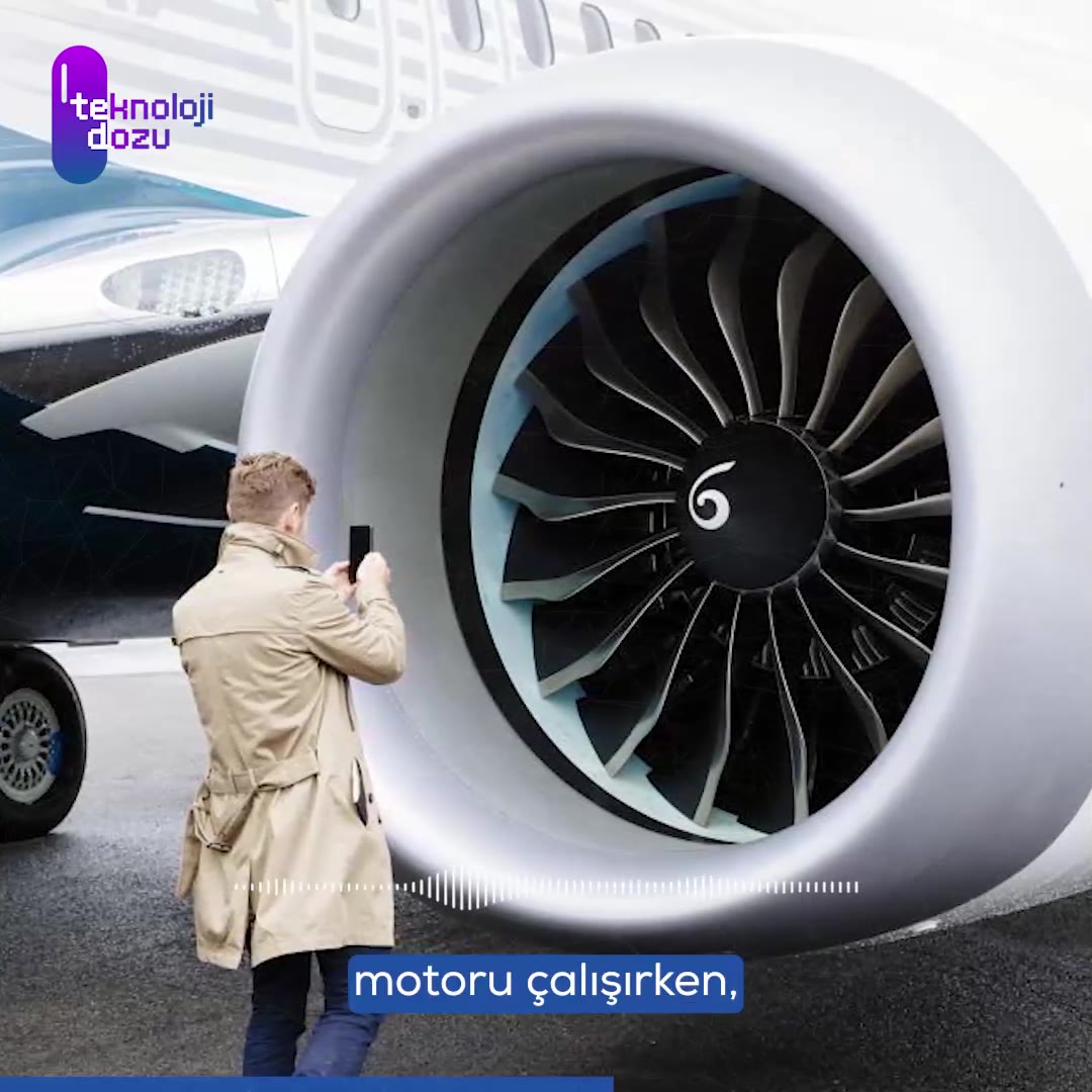 Uçak motorlarındaki beyaz spiral çizgilerin önemi nedir?