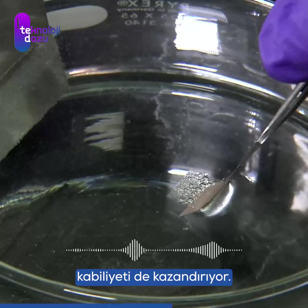 Grafen: Güçlü, elektrik iletkeni ve esnek malzeme