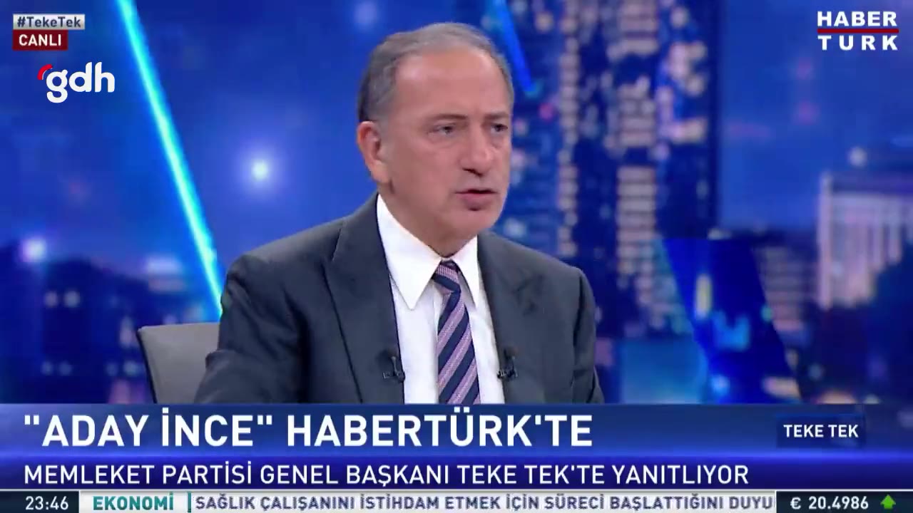 Fatih Altaylı, İnce’ye CHP tarzı sert sorular sordu