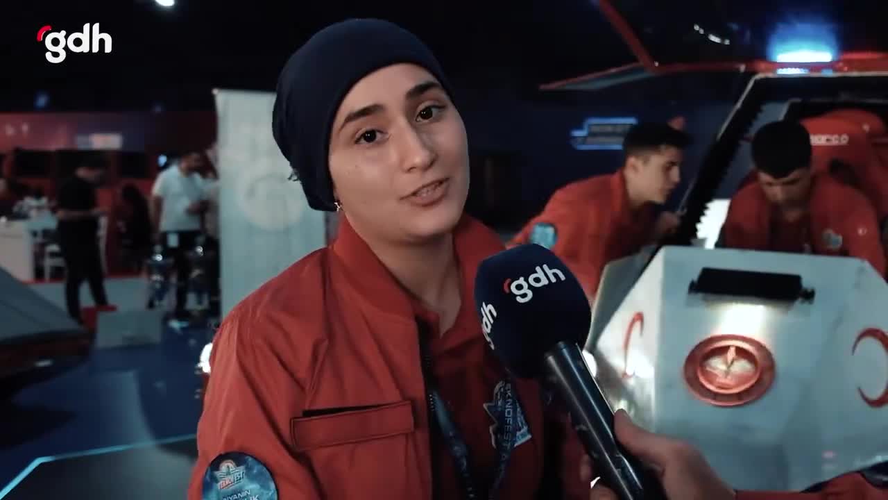 Türk gençlerden hayat kurtaran drone projesi TEKNOFEST'te!