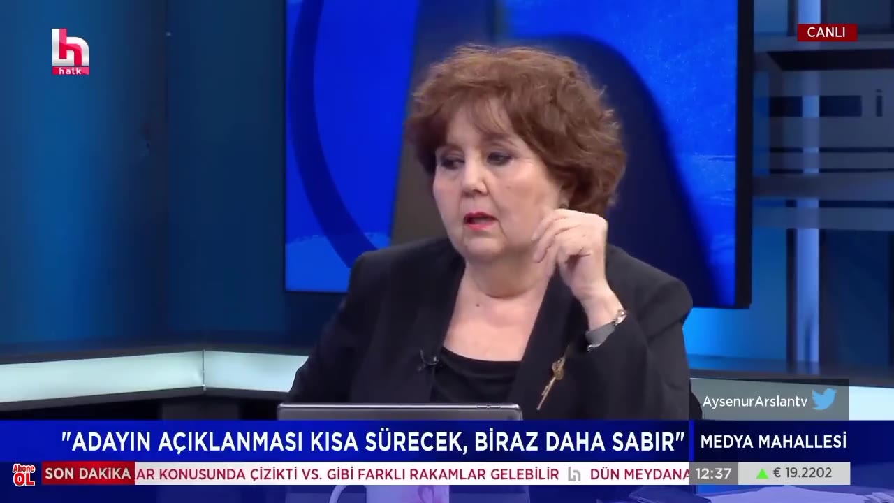 Ayşenur Arslan: Taksim saldırısı için "film" dedi