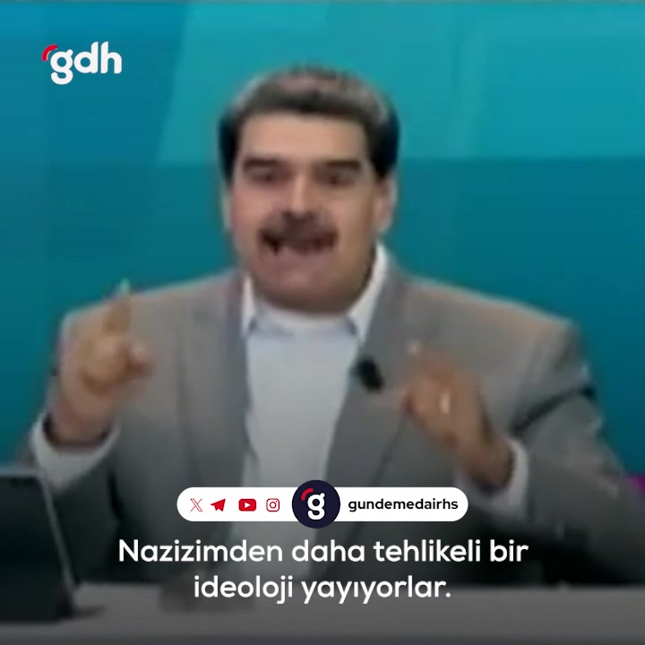 Maduro, İsrail'in Filistin katliamlarına kayıtsız kalmadı