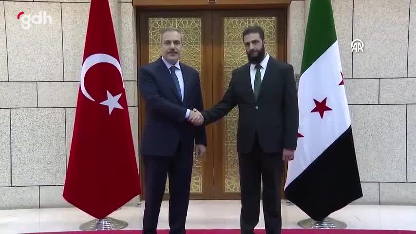 Hakan Fidan, Şam'da HTŞ lideri Colani ile buluştu