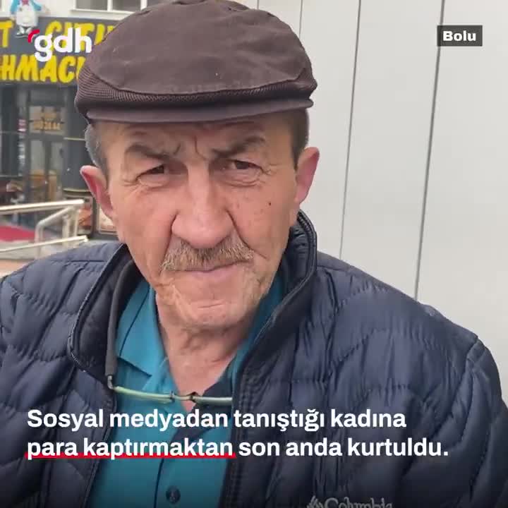 Bolu'da 60 yaşındaki adam dolandırılmaktan kurtuldu