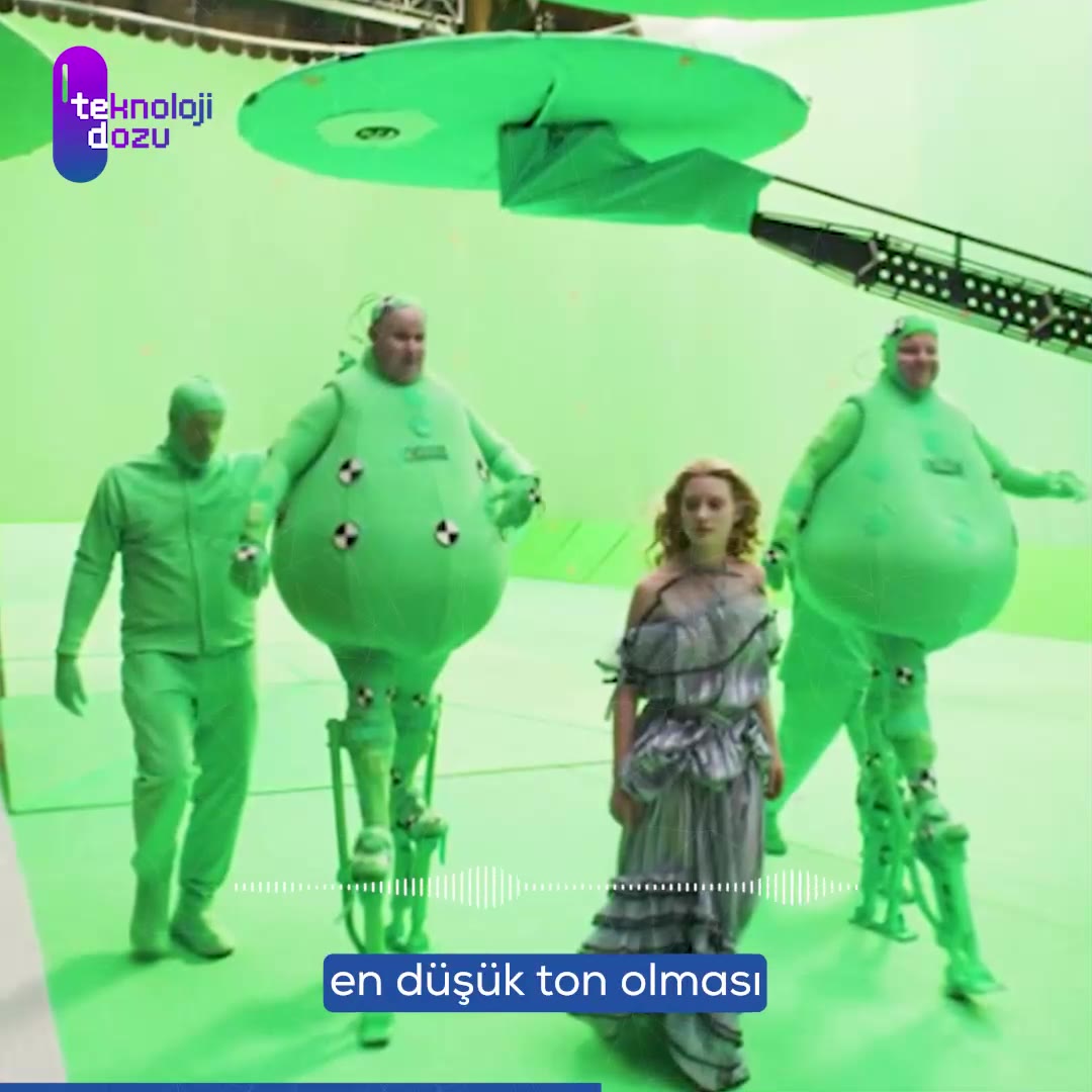 Gerçeküstü sahnelerin sırrı: Yeşil perde!