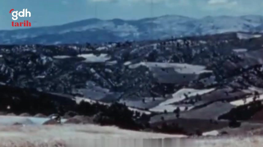 Renkli görüntülerle Bursa'nın 70 yıl önceki hali!