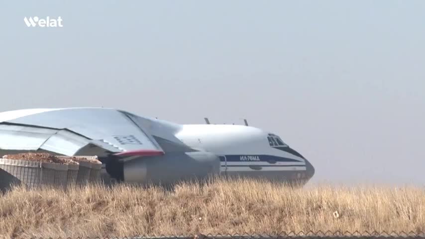 Rusya, Kamışlı'dan asker ve araçlarını kargo uçaklarıyla çıkarıyor
