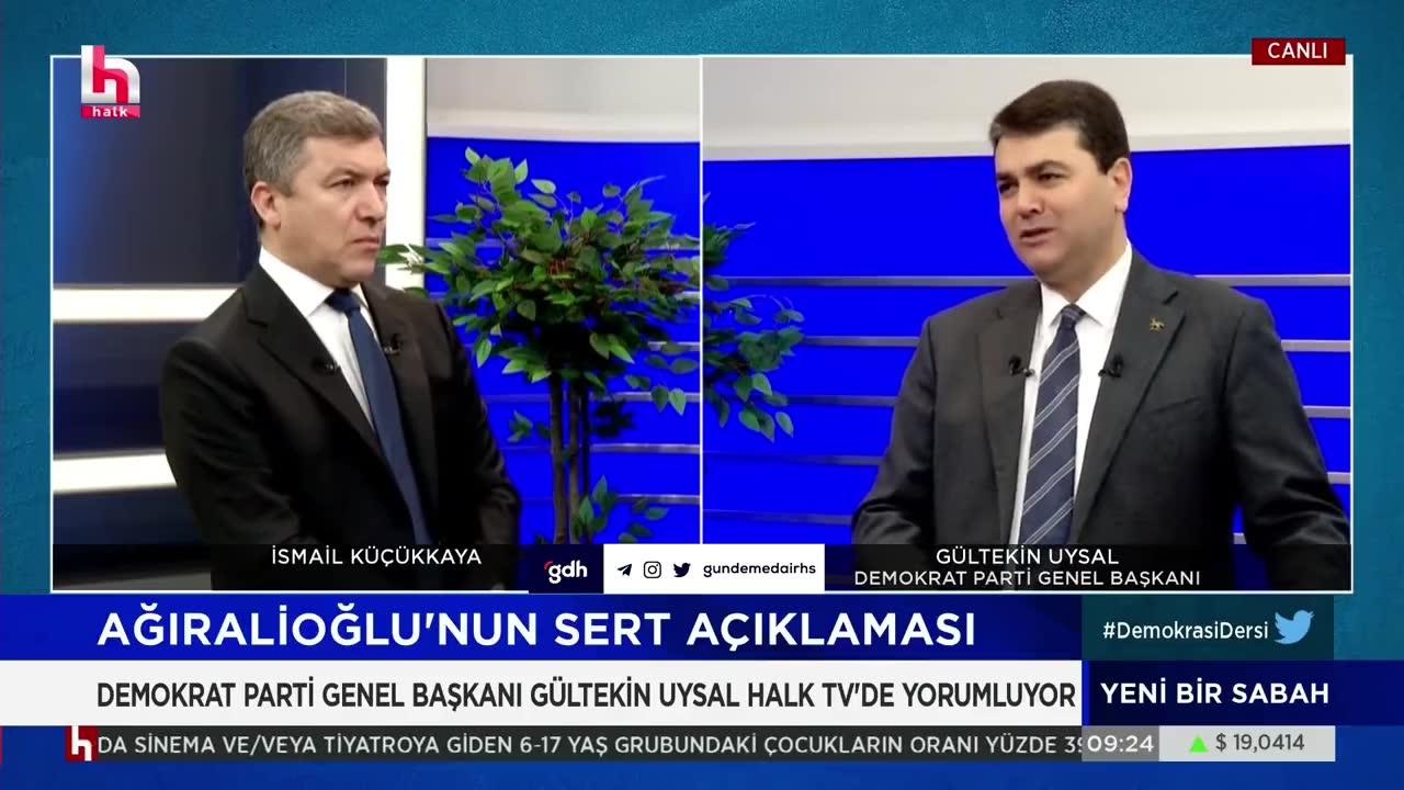 Gültekin Uysal: Ağıralioğlu’nun açıklamalarını kabul etmiyorum