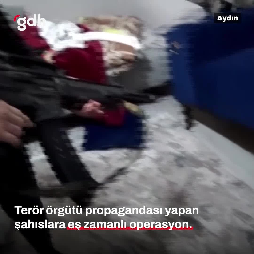 Aydın'da terör propagandası yapanlara operasyon: 4 gözaltı