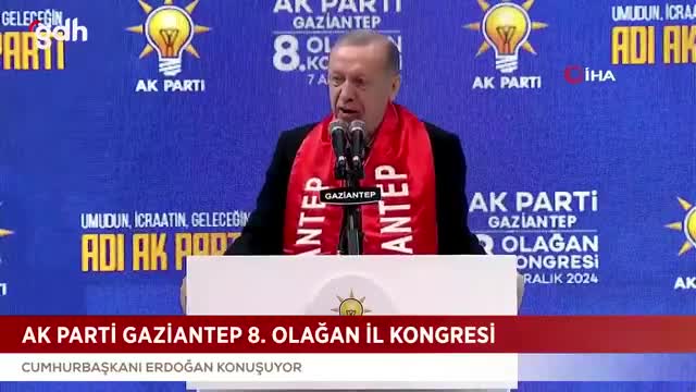 Erdoğan: Türkiye'nin sınır gelişmelerine göz kapaması mümkün değil