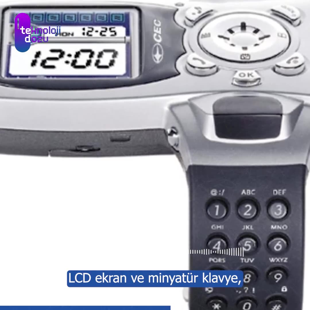 Telson TWC 1150: Akıllı saatlerin öncüsü