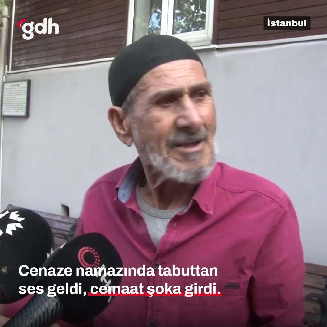 Fatih'te cenazede tabuttan ses geldi, adam hastanede öldü
