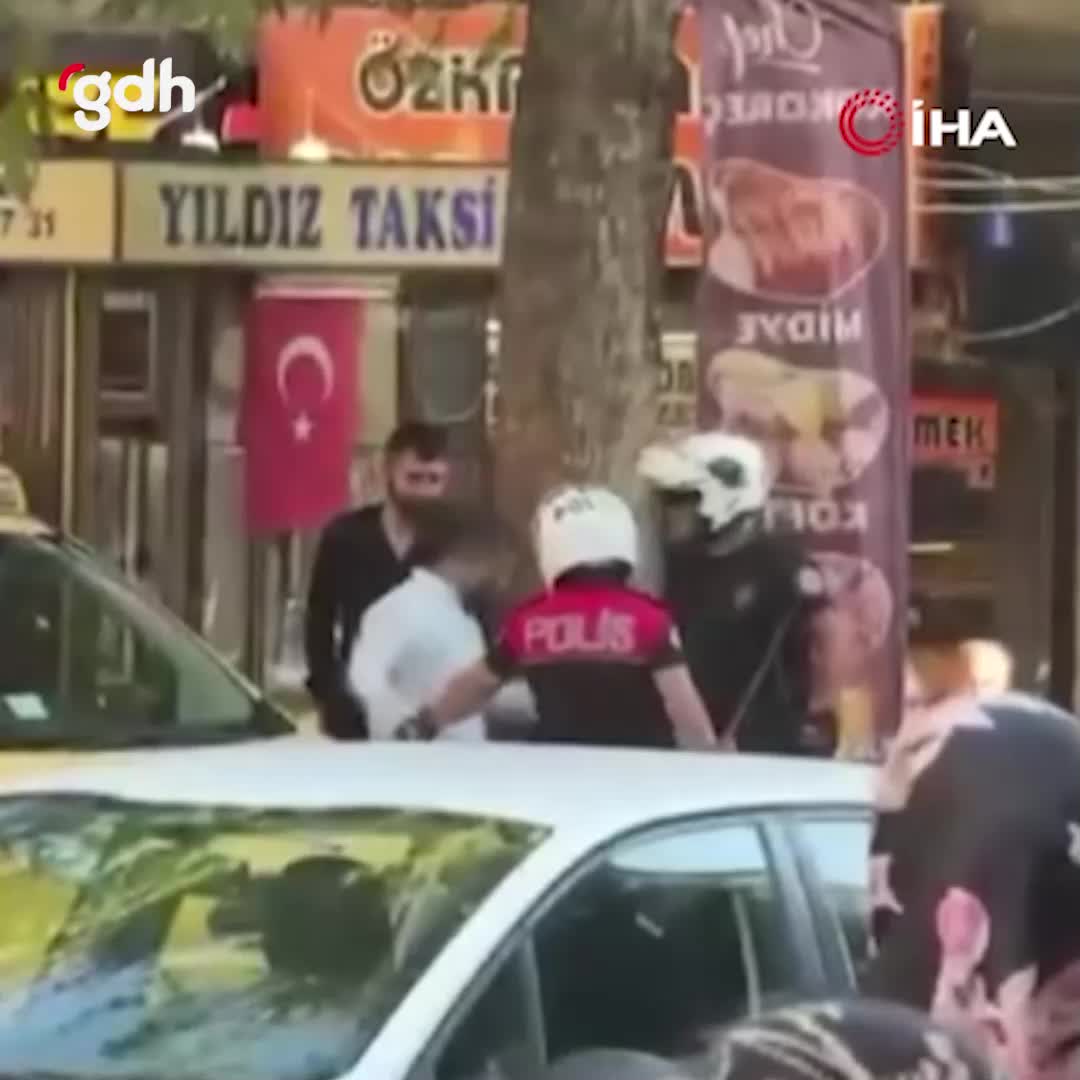 Kırıkkale'de sabıkalı şahıs, polise saldırdı
