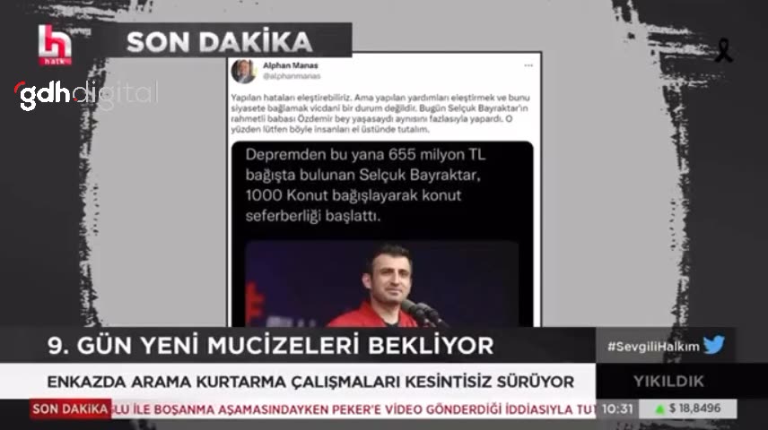 İsmail Küçükkaya: Alphan Manas'a katılıyorum, teşekkürler tüm aileye