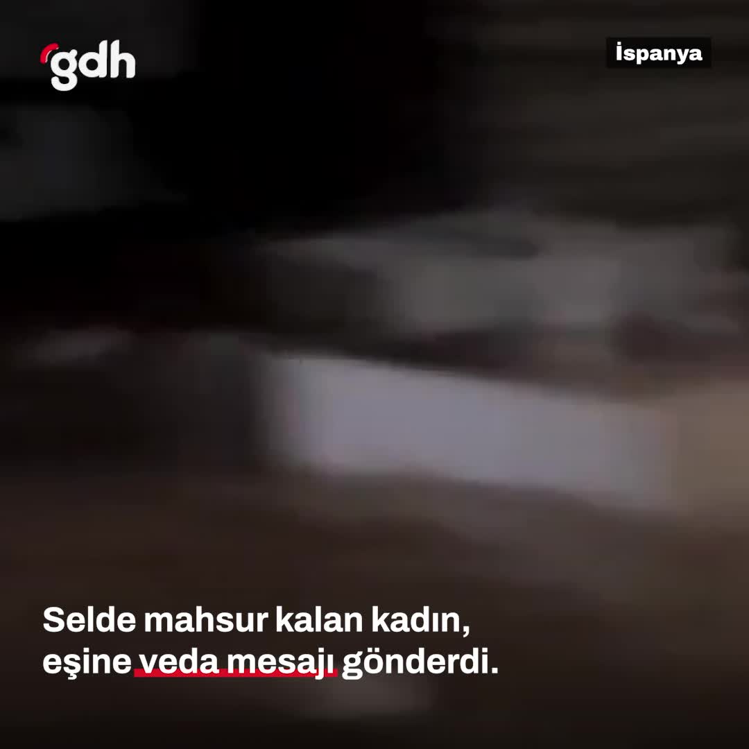 "Selde eczanede mahsur kalan kadından veda mesajı"