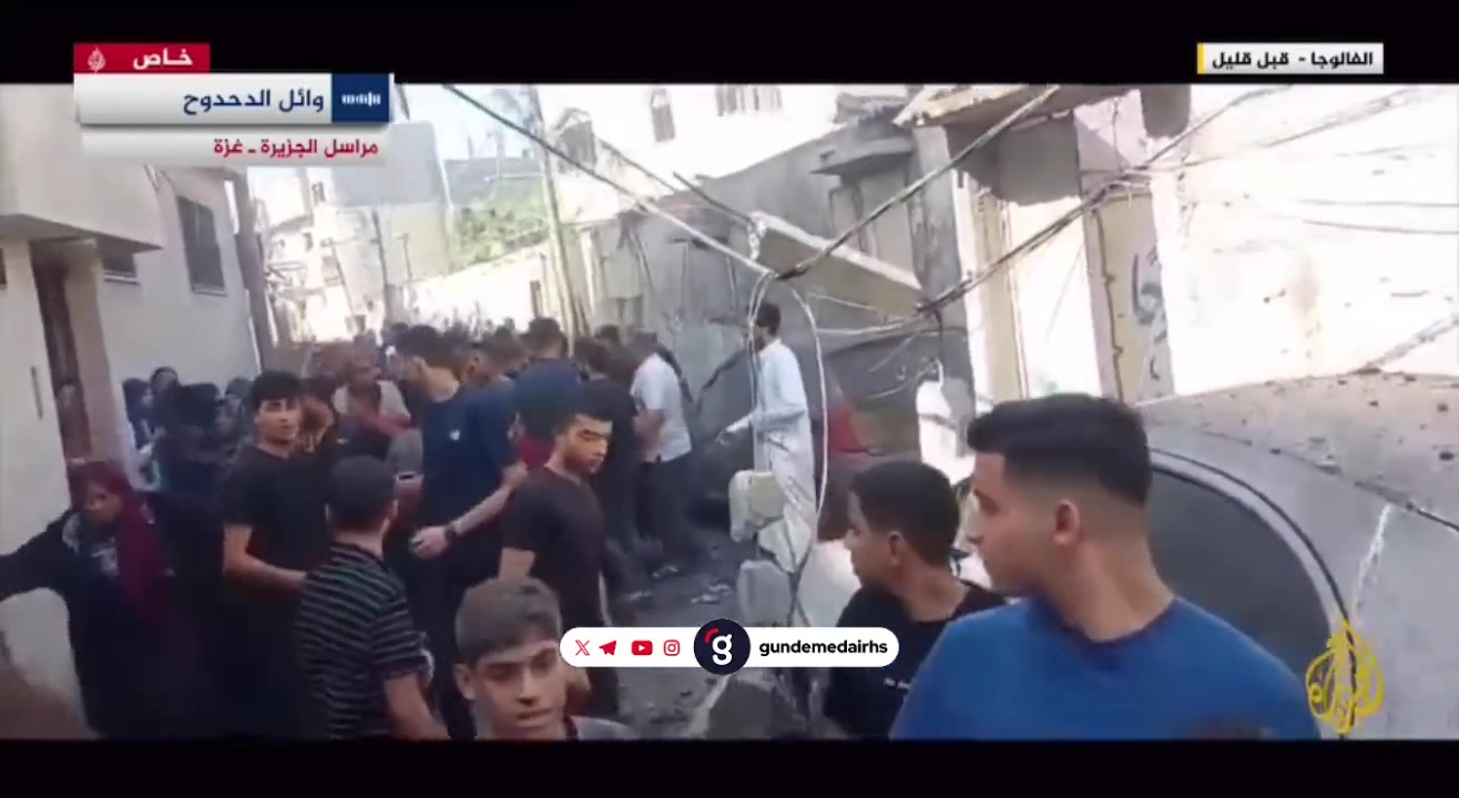 İsrail Ordusu Cebaliye Kampı'nı tekrar bombaladı, ölüler artıyor