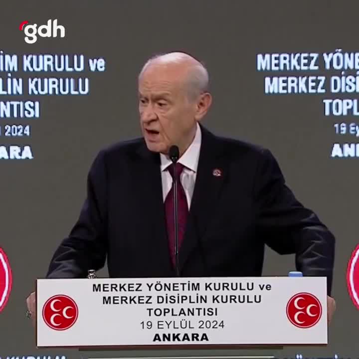 Devlet Bahçeli: Anayasa'nın ilk 4 maddesine karşı olanlar yok hükmünde