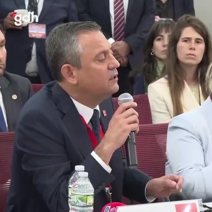 Özgür Özel, AKEL Genel Sekreteri'nin ifadesine tepki gösterdi