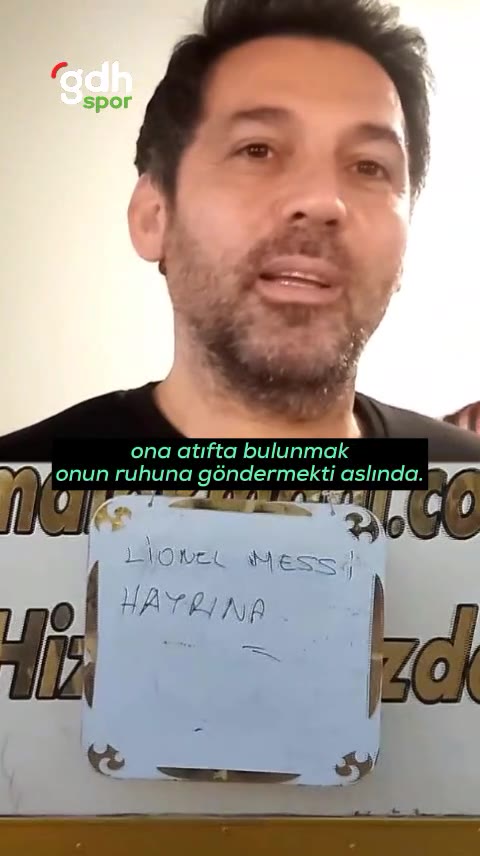 İnegöl'de esnaf, Messi için 2 bin kişiye lokma dağıttı
