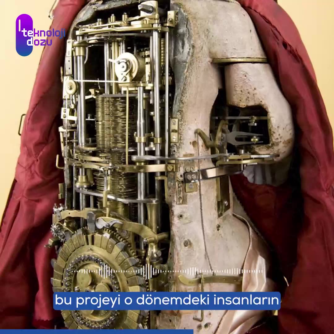 İlk insan görünümlü robot: 18. yüzyıl "Writer"