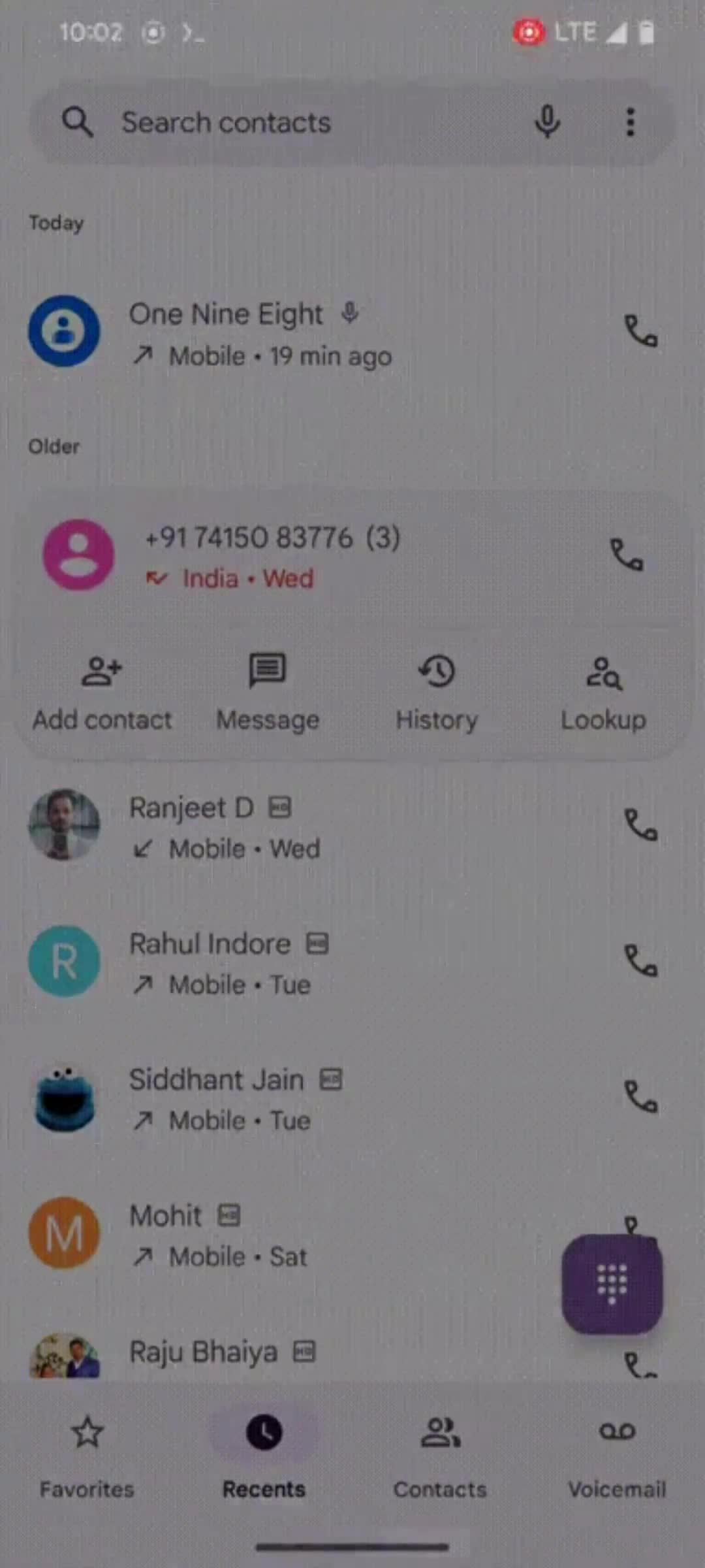 Google, Android'deki "Lookup" ile bilinmeyen numaraları araştıracak