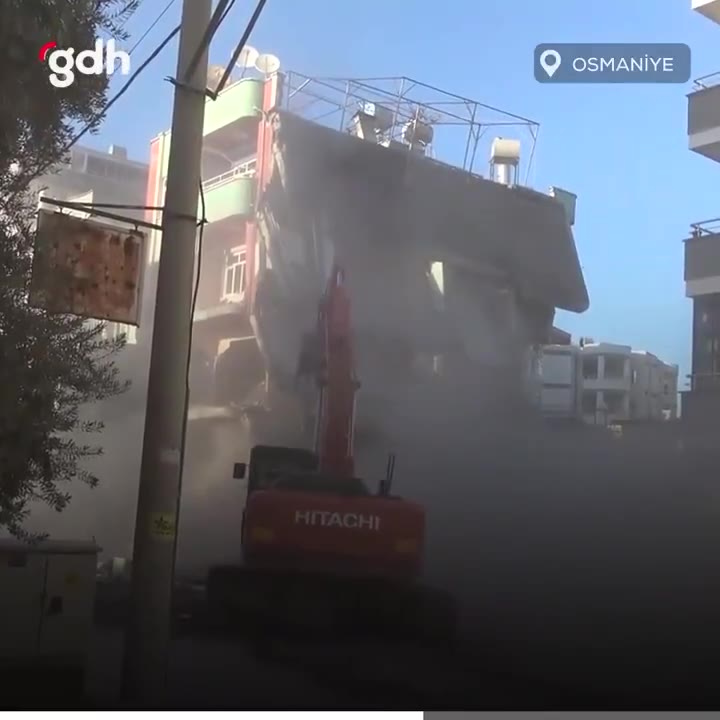 Osmaniye’de hasar tespit edilen 200 yapı için acil yıkım kararı