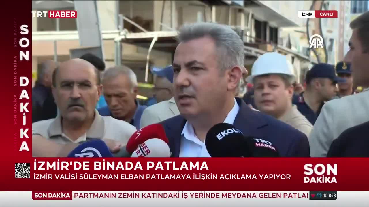 İzmir'de sanayi tüpü patladı: 4 ölü, çok sayıda yaralı var
