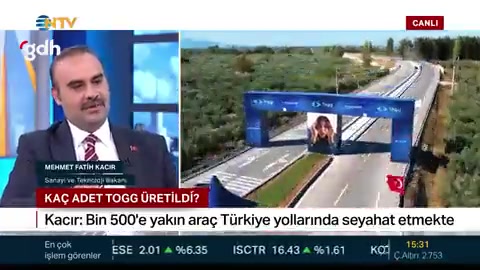Sanayi Bakanı Kacır: Togg, 2025’te sedan modeli ile yolda!