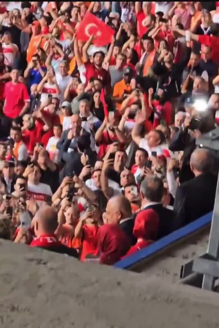 Cumhurbaşkanı Erdoğan Berlin Stadyumu’nda!