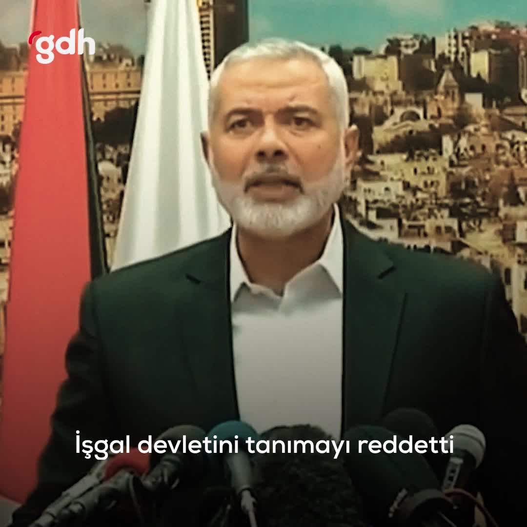 Hamas Lideri İsmail Haniye'nin dram dolu hayatı gdh TV'de!