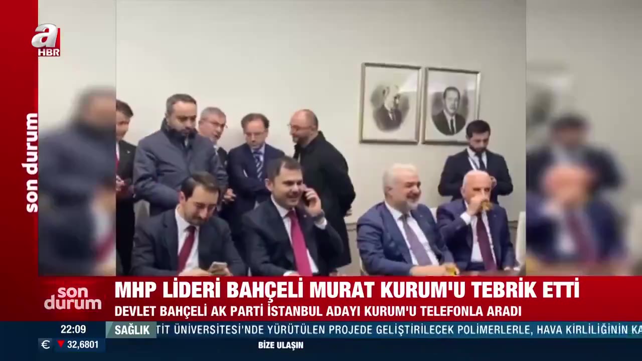 Bahçeli, Murat Kurum'u adaylığı için tebrik etti